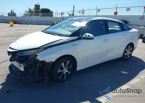 2017 Toyota Mirai from USA, damaged, VIN JTDBVRBD6HA001593